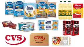 Promoção CVS  2 Cesta Básica Custo Beneficio Alimentação + Produtos de Higiene!